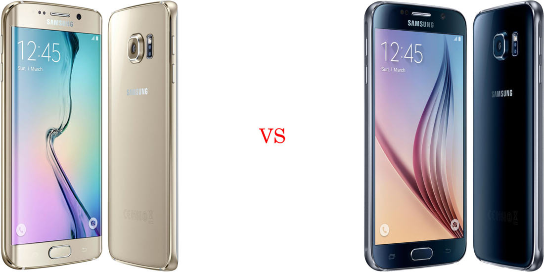 Samsung Galaxy S6 Edge versus Samsung Galaxy S6 3